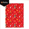 Плед різдвяний фланелевий Ruhhy 150x200 см Red (5900779960091)