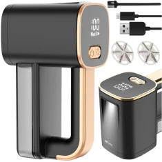 Машинка для видалення катишків бездротова Ruhhy з LCD-дисплеєм Black (5900779960275)
