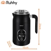 Спінювач молока з дисплеєм Ruhhy 500 Вт 80/270 мл Black (5900779960305)