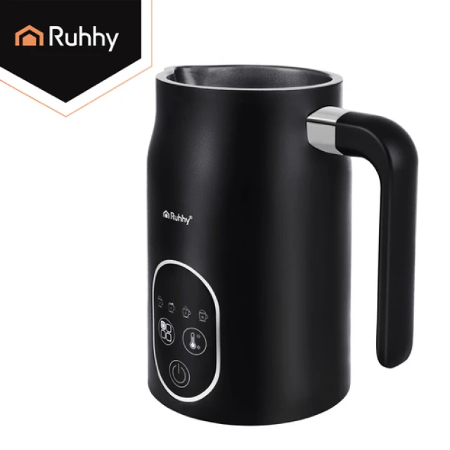 Спінювач молока з дисплеєм Ruhhy 500 Вт 80/270 мл Black (5900779960305)