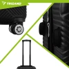 Набір валіз Trizand 3 в 1 Black (5900779960336)