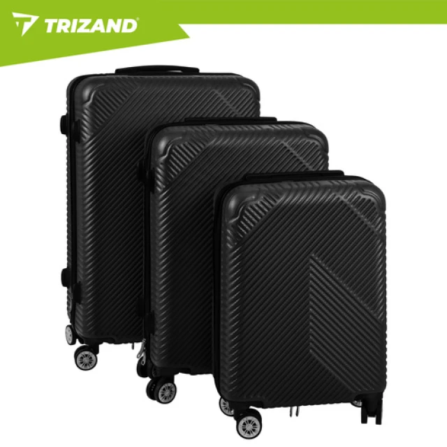 Набір валіз Trizand 3 в 1 Black (5900779960336)