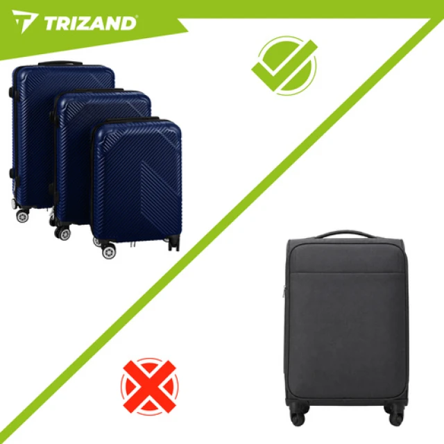 Набір валіз Trizand 3 в 1 Navy (5900779960367)