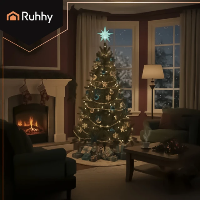 Ялинка штучна Ruhhy 2,1 м з товстими голками (5900779960381)