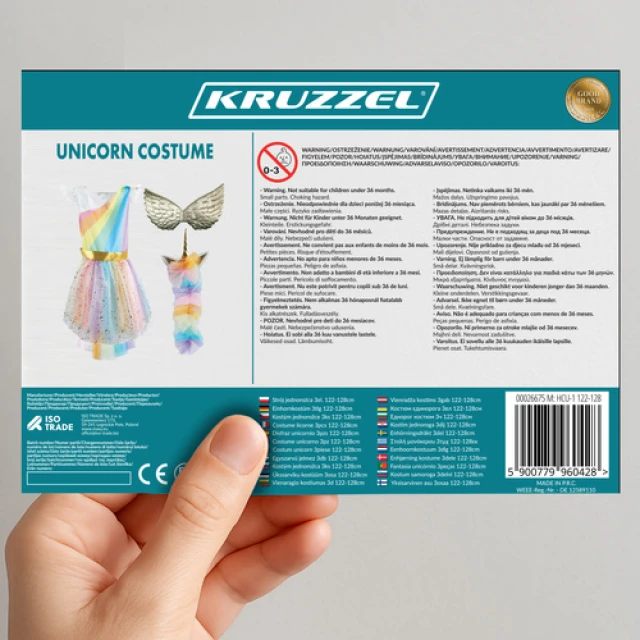 Костюм Единорога Kruzzel 3 предмета 122-128 см (5900779960428)