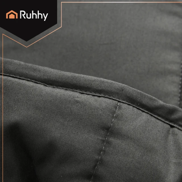 Утяжелена ковдра Ruhhy 200x220 см 10 кг Grey (5900779960497)