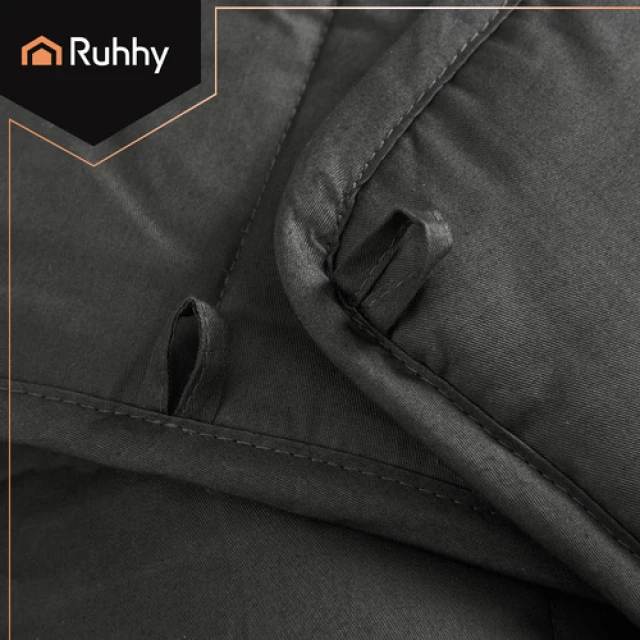 Утяжелена ковдра Ruhhy 200x220 см 10 кг Grey (5900779960497)