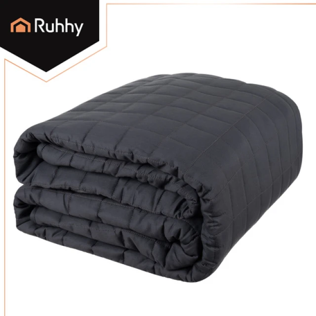 Утяжелена ковдра Ruhhy 200x220 см 10 кг Grey (5900779960497)