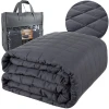 Утяжелена ковдра Ruhhy 200x220 см 10 кг Grey (5900779960497)