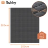 Утяжелена ковдра Ruhhy 200x220 см 10 кг Grey (5900779960497)