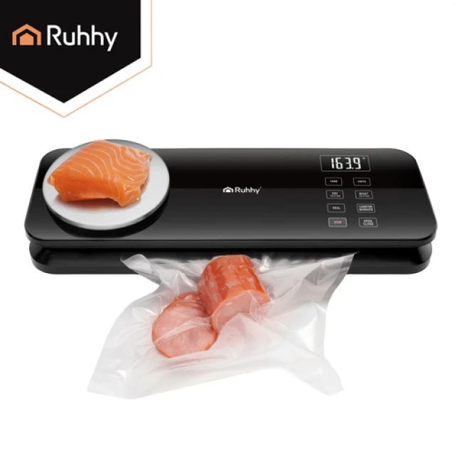 Вакуумний пакувальник з вагами Ruhhy 120 Вт 80 кПа (5900779960541)