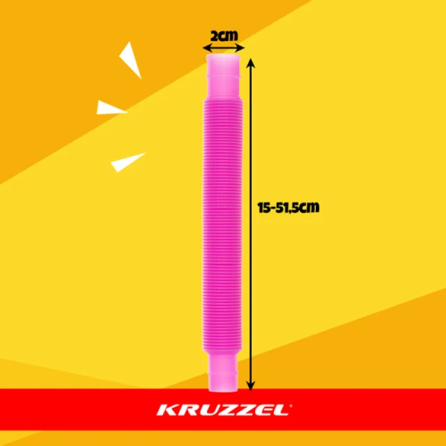 Сенсорні трубки Kruzzel 26693 різнокольорові гнучкі 10 шт (5900779960596)