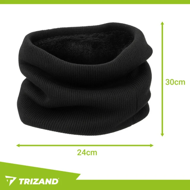 Шарф-труба Trizand Black (5900779960657)