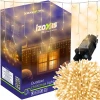 Гірлянда вулична Izoxis 500 LED 22,5 м 8 режимів Warm White (5900779960695)