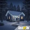 Світлодіодна гірлянда Izoxis 300 LED 15 м Cold White IP44 (5900779960749)