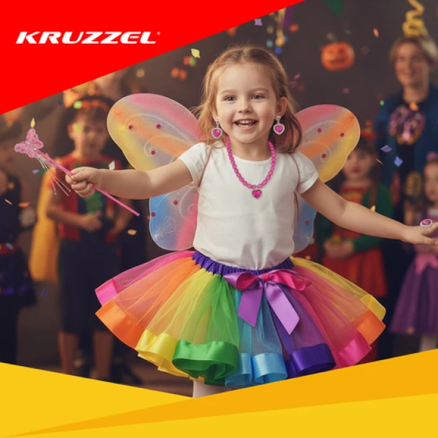Костюм метелика Kruzzel 6 елементів (5900779960909)