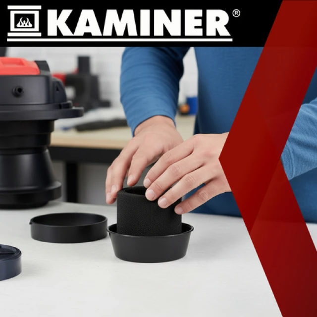 Губчастий фільтр для пилососа Kaminer 28x7,5 см (5900779960930)