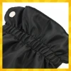 Муфти для коляски подвійні з плюшем Kruzzel 2 шт Black (5900779961067)