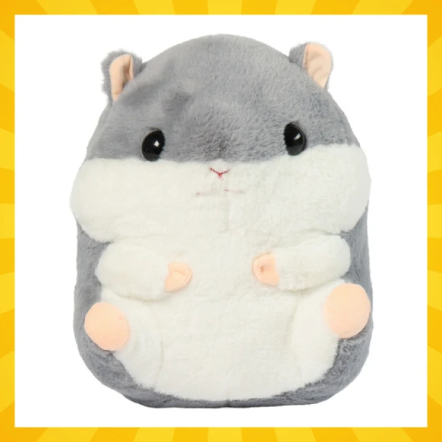 Игрушка-подушка с одеялом Хомяк Kruzzel 2 в 1 105x200 см (5900779961128)