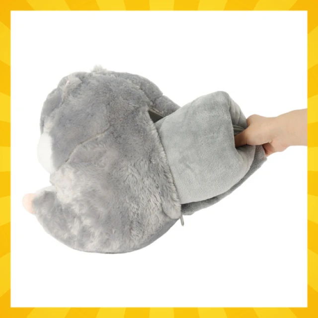 Игрушка-подушка с одеялом Хомяк Kruzzel 2 в 1 105x200 см (5900779961128)