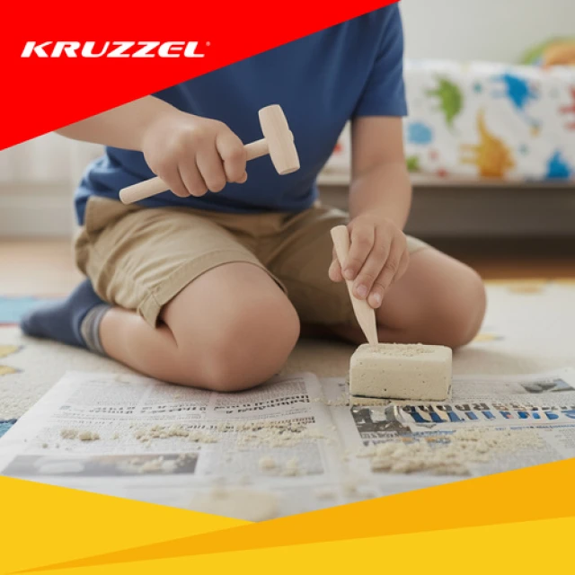 Набір для розкопок динозаврів Kruzzel 26771 5в1 (5900779961173)