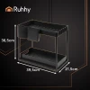 Органайзер під мийку двоярусний висувний Ruhhy Black (5900779961258)
