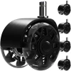 Колеса для крісла Ruhhy 11x22 мм Black 5 шт (5900779961340)