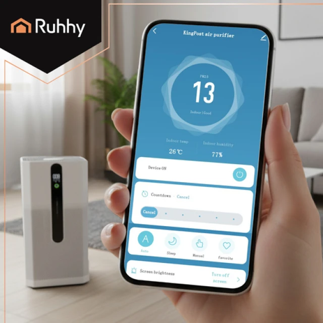 Очищувач повітря Ruhhy Ioniqs HEPA H12 80 м² (5900779961364)