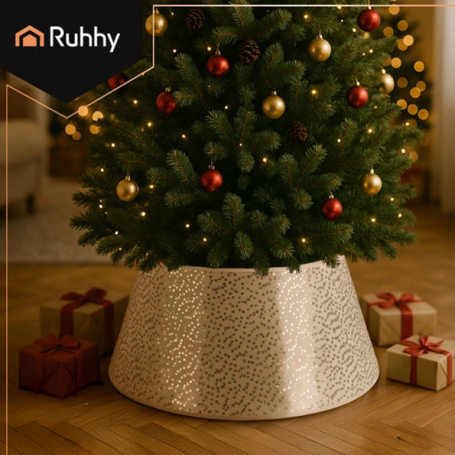 Чохол для ялинки Ruhhy 60x22 см Silver (5900779961371)