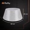 Чохол для ялинки Ruhhy 60x22 см Silver (5900779961371)