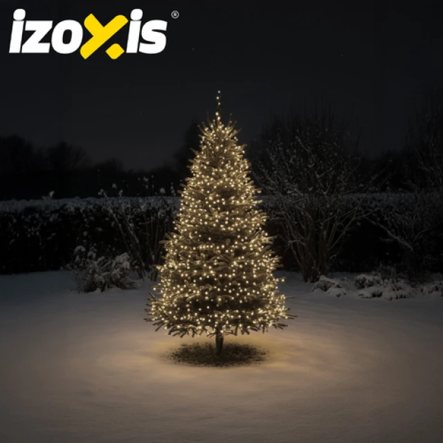 Світлодіодна гірлянда Izoxis 300 LED 30 м Warm White IP44 (5900779961388)