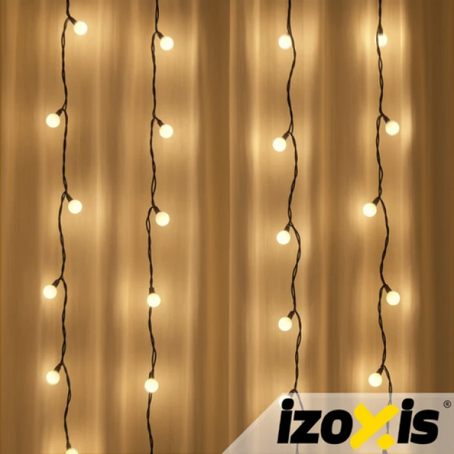 Світлодіодна гірлянда Izoxis 300 LED 30 м Warm White IP44 (5900779961388)