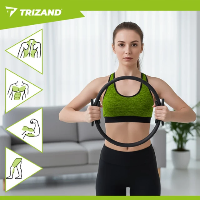 Кільце для пілатесу Trizand 38 см (5900779961463)