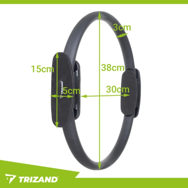 Кільце для пілатесу Trizand 38 см (5900779961463)
