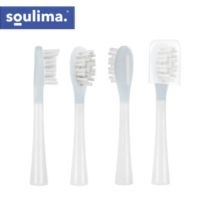 Електрична зубна щітка Soulima X800 90000 об/хв 6 насадок White (5900779961470)