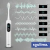 Електрична зубна щітка Soulima X800 90000 об/хв 6 насадок White (5900779961470)