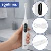 Електрична зубна щітка Soulima X800 90000 об/хв 6 насадок White (5900779961470)