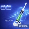 Електрична зубна щітка Soulima X800 90000 об/хв 6 насадок White (5900779961470)