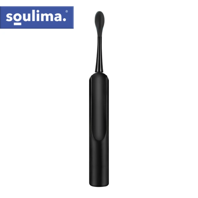 Електрична зубна щітка Soulima X800 90000 об/хв 6 насадок Black (5900779961487)