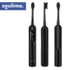 Електрична зубна щітка Soulima X800 90000 об/хв 6 насадок Black (5900779961487)