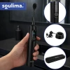 Електрична зубна щітка Soulima X800 90000 об/хв 6 насадок Black (5900779961487)