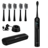 Електрична зубна щітка Soulima X800 90000 об/хв 6 насадок Black (5900779961487)