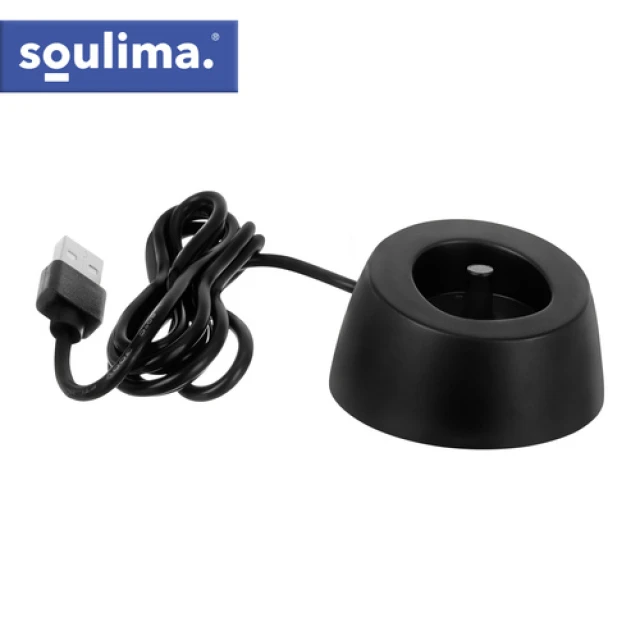 Електрична зубна щітка Soulima X800 90000 об/хв 6 насадок Black (5900779961487)