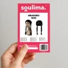 Перука жіноча з косами Soulima Black (5900779961500)