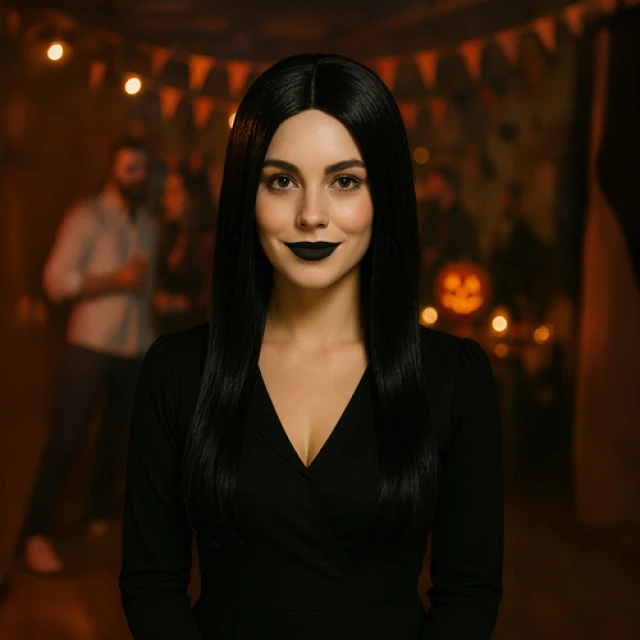 Перука жіноча з косами Soulima Black (5900779961500)