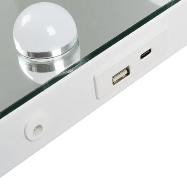 Дзеркало косметичне Soulima LED 80x62 см 108 LED (5900779961524)
