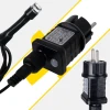 Гірлянда вулична Izoxis 500 LED 35 м 8 режимів Cold White (5900779961555)