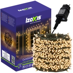 Гірлянда вулична Izoxis 500 LED 35 м 8 режимів Warm White (5900779961562)