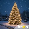 Гірлянда вулична Izoxis 500 LED 35 м 8 режимів Warm White (5900779961562)