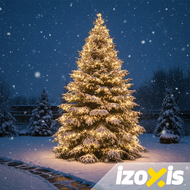 Гірлянда вулична Izoxis 500 LED 35 м 8 режимів Warm White (5900779961562)
